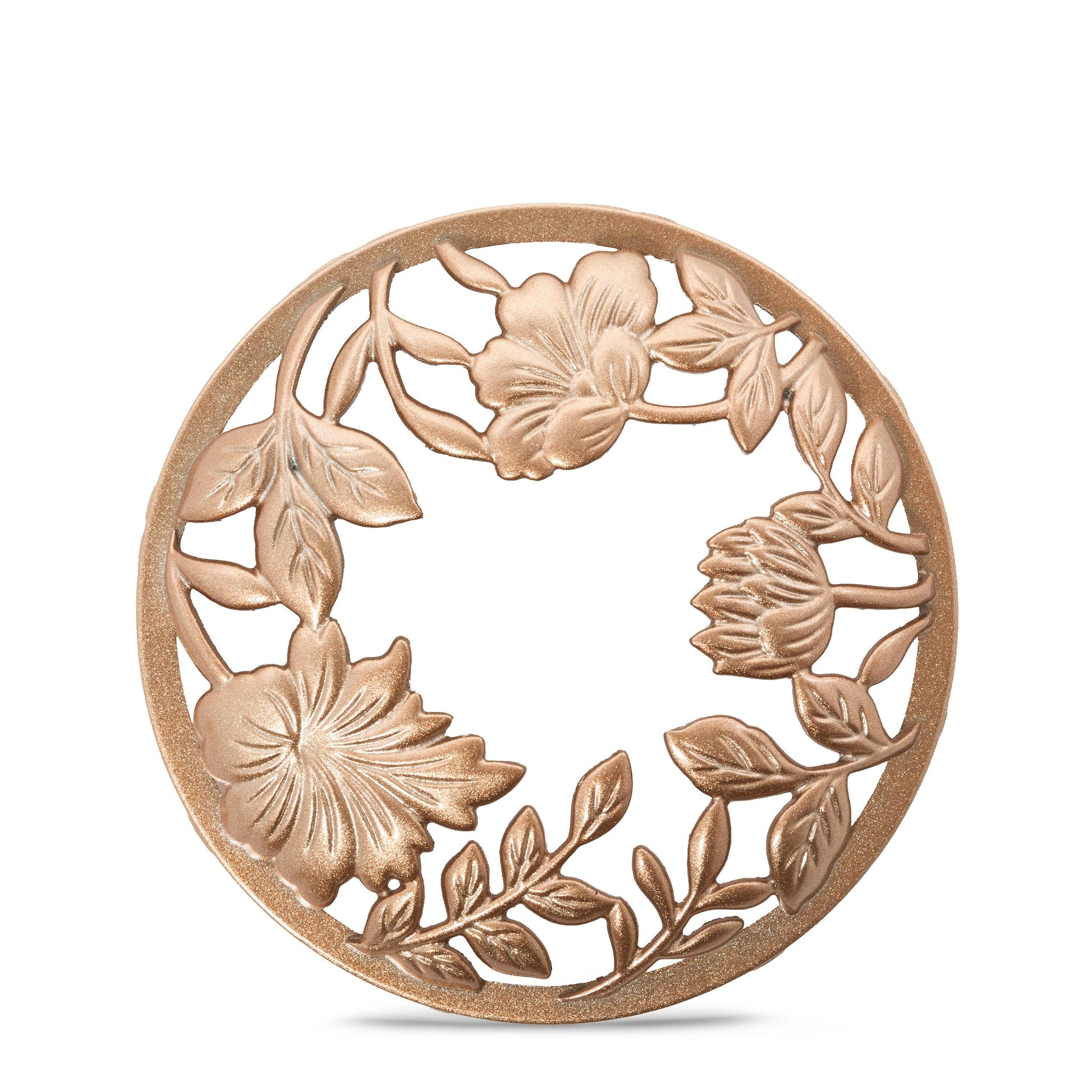 Floral Etch Illuma-Lid® Jar Candle Topper Illuma-Lid® Jar Candle Topper